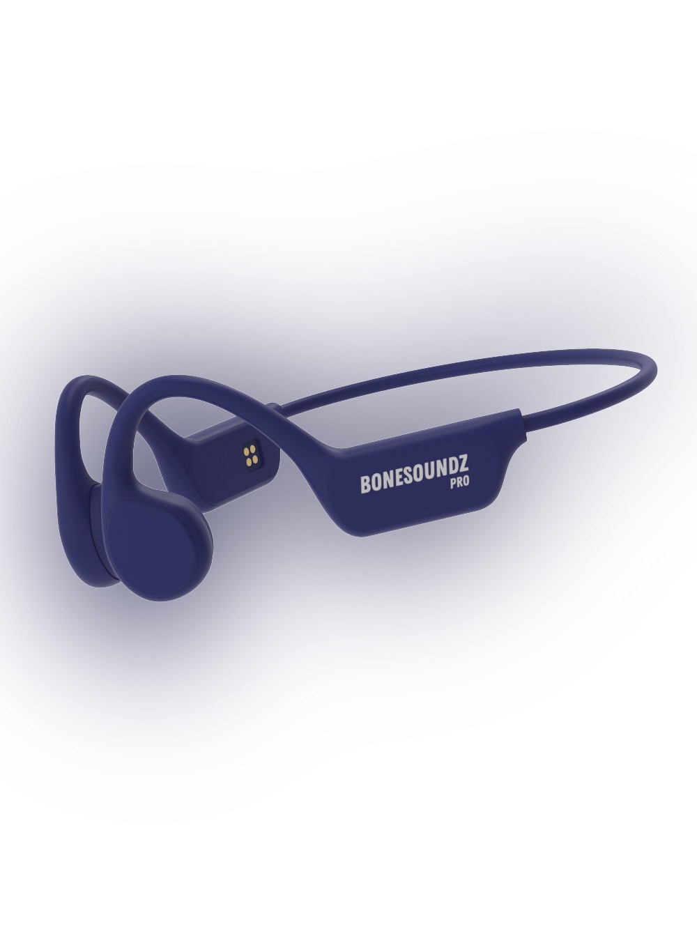 Pro Wireless Bone Conduction Over-Ear Headphones — Navy Blue